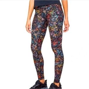 Lululemon foliage overlay leggings
